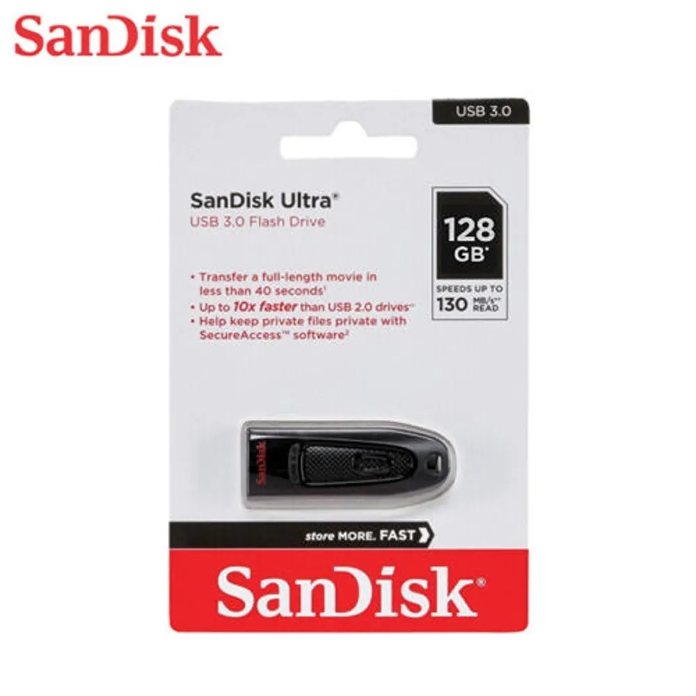 SanDisk Ultra SDCZ48 128GB USB 3.0 Pendrive