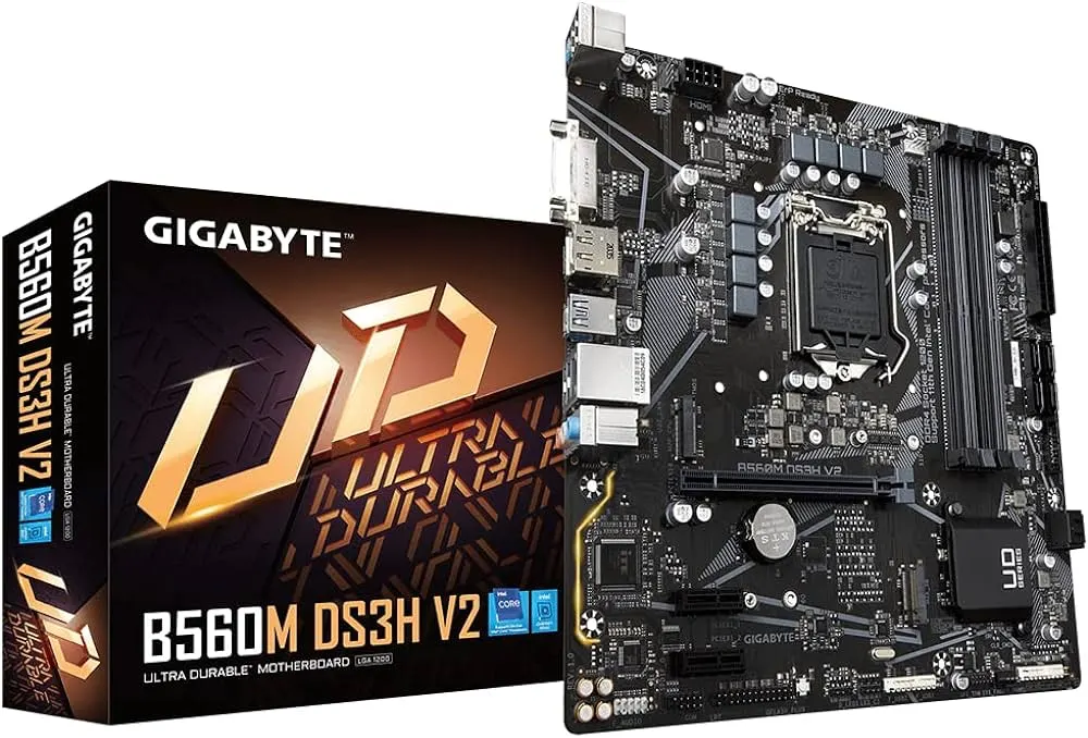 Gigabyte B560M DS3H V2 Desktop Motherboard