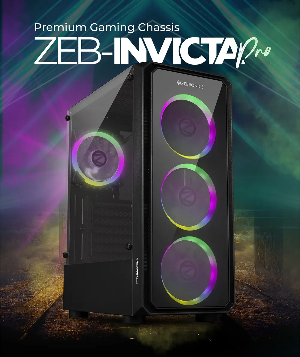 Zebronics Cabinet Invicta Pro