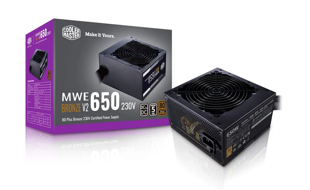 Cooler Master MWE 650 Bronze V2 Power Supply