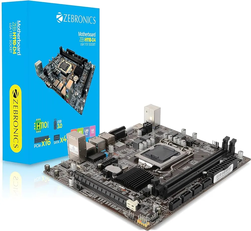 Zebronics H110 DDR4 Desktop Motherboard