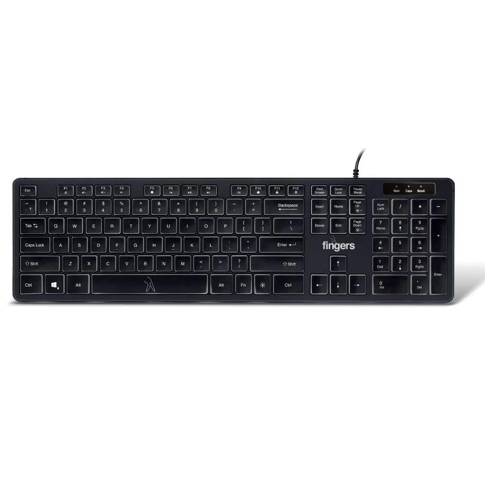 Fingers Moonlit USB Keyboard