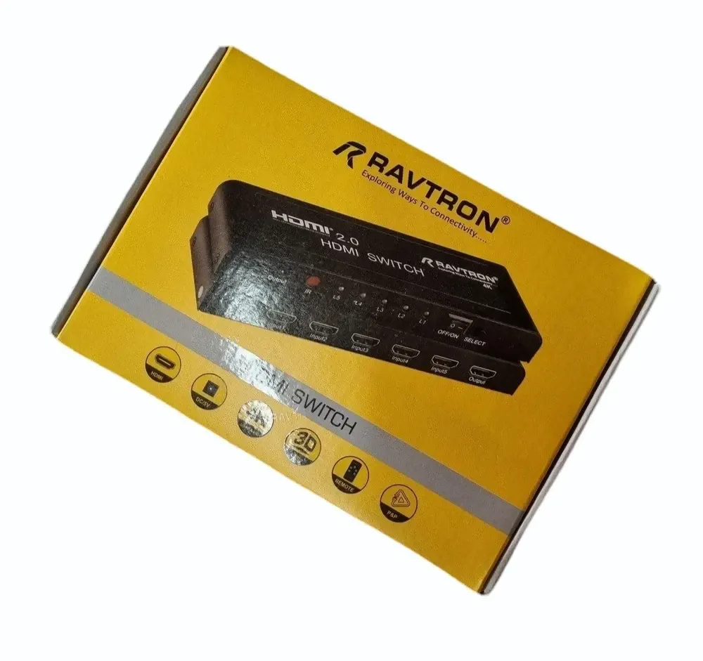 Ravtron 3x1 HDMI Switch – image 4