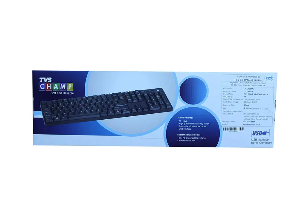 TVS Champ USB Keyboard – image 2