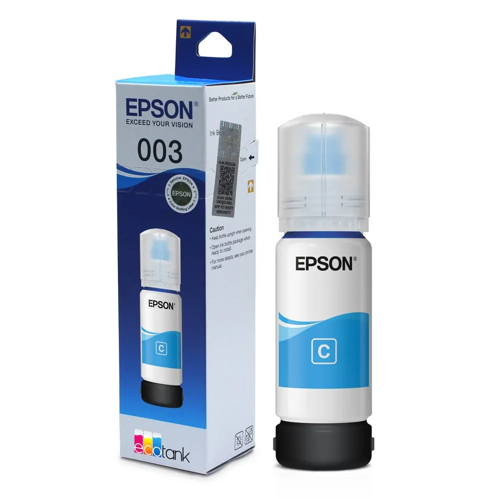 Epson 003 Cyan Ink Bottle (65 ml)