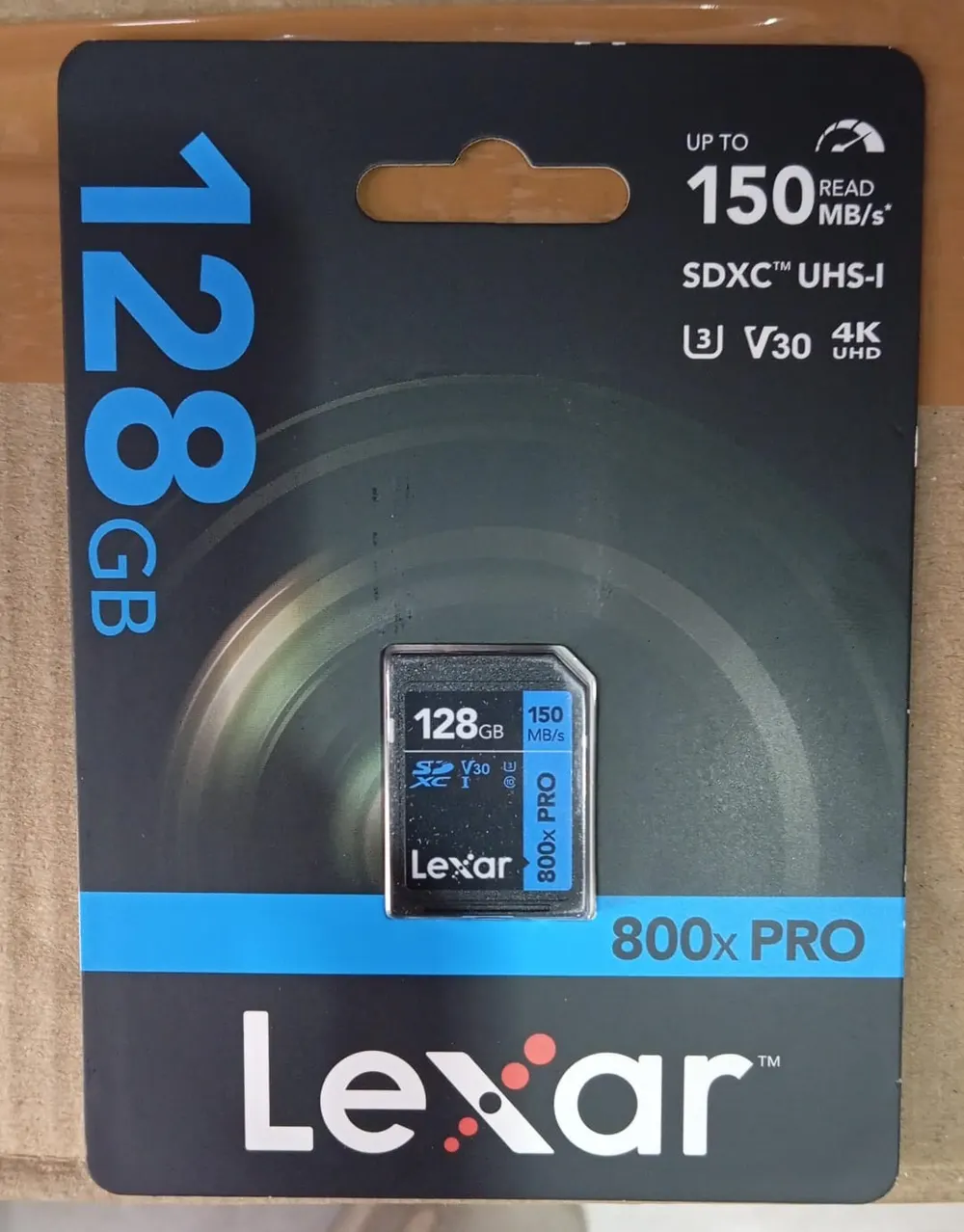 Lexar High-Performance 800x PRO 128GB SDXC UHS-I Memory Card (150MB/s, LSD0800P128G-BNNNU) – image 2