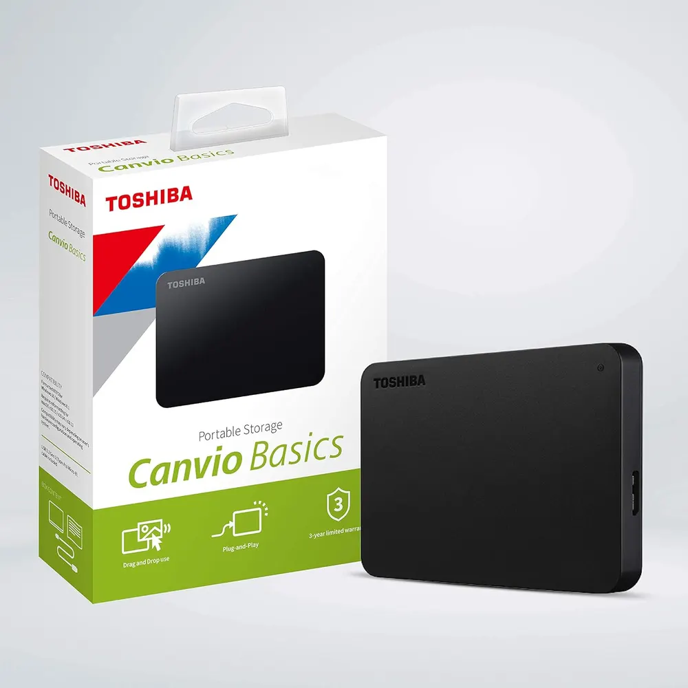 Toshiba Canvio Ready 4TB Portable External Hard Drive - USB 3.0 (Black)