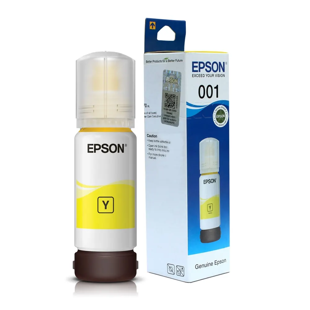 Epson 001 Yellow Ink Bottle (70 ml)