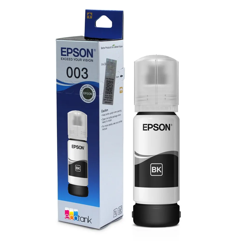 Epson 003 Black Ink Bottle (65 ml)