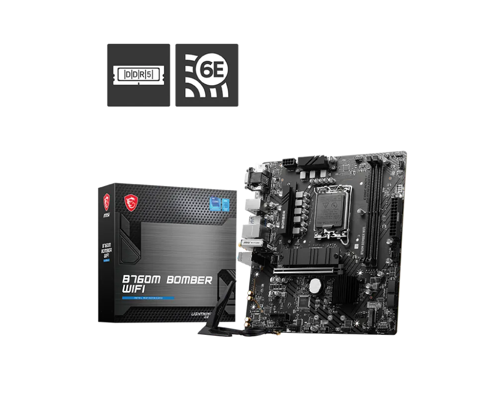 MSI B760M Bomber WiFi DDR5