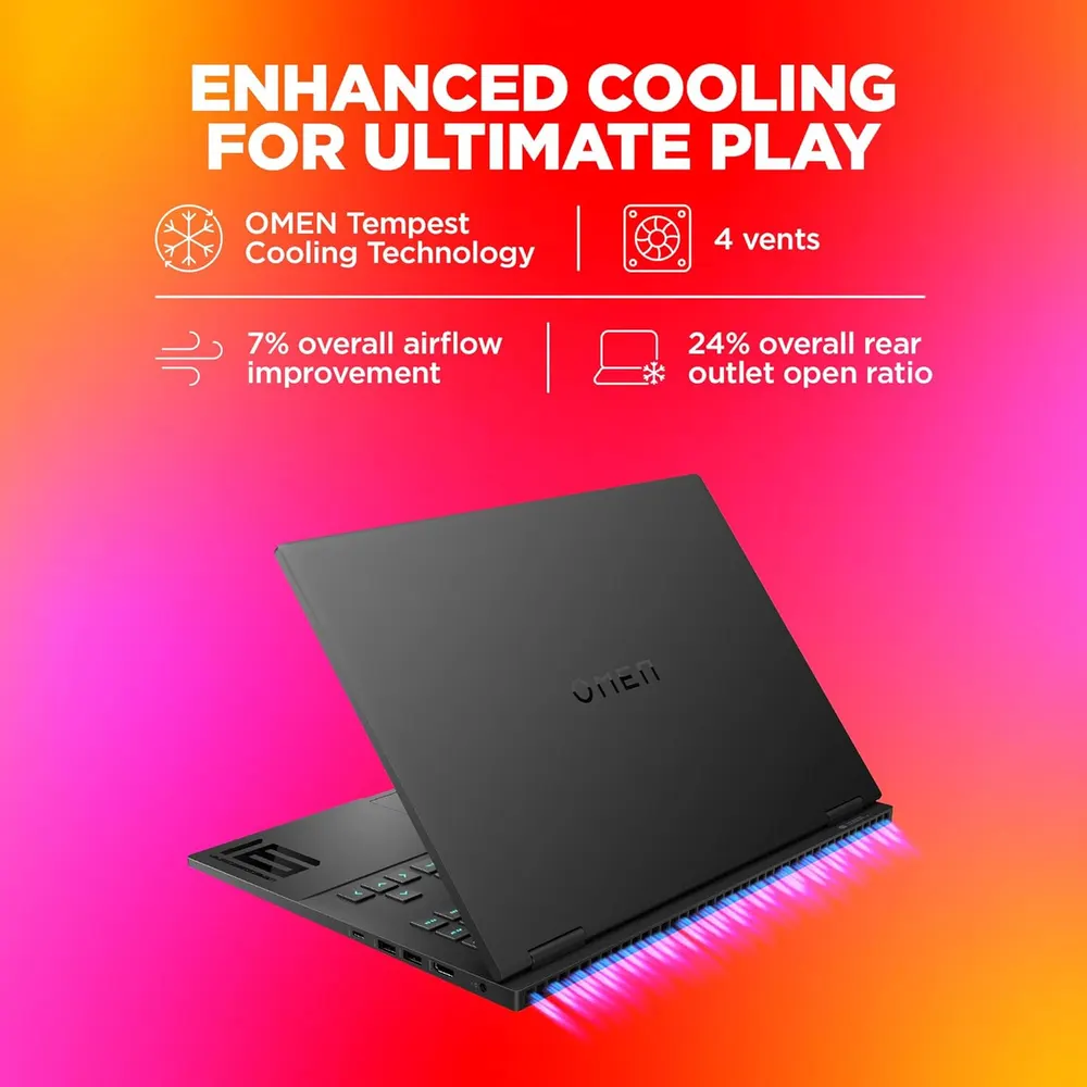 HP Omen 16-xd0015AX Gaming Laptop (AMD Ryzen 7 7840HS, 16GB DDR5, 1TB SSD, RTX 4050 6GB) – image 3