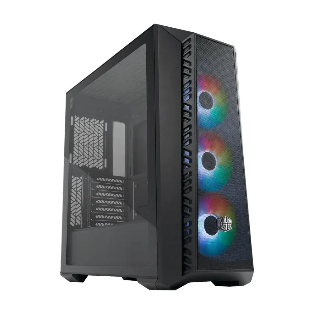 Cooler Master MasterBox 520 Mesh ARGB White E-ATX Mid Tower Case – image 2