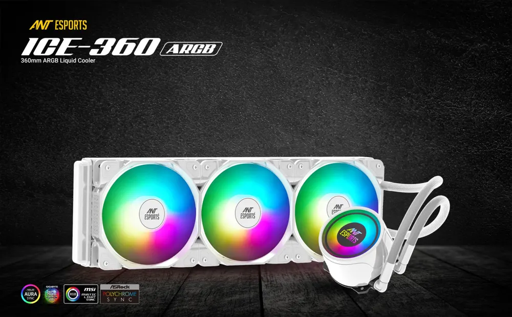 Ant Esports ICE-360 ARGB Liquid CPU Cooler