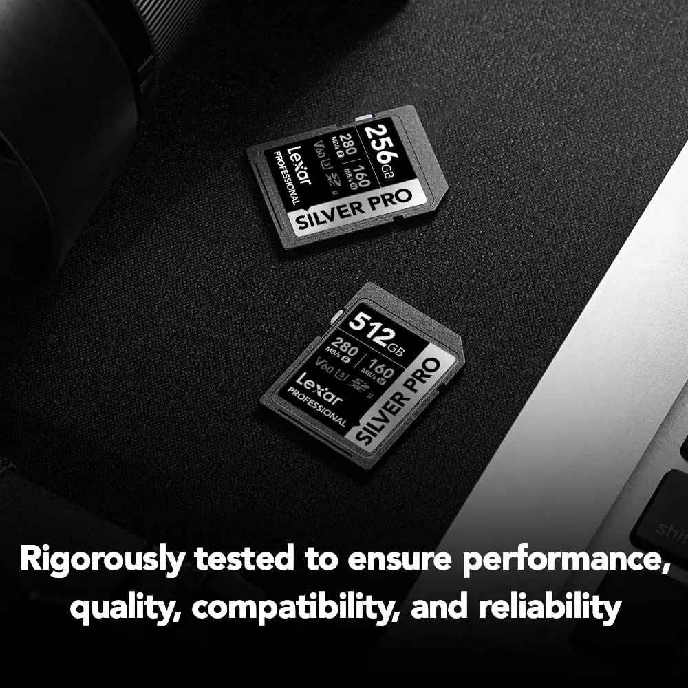Lexar Professional Silver Pro 512GB SDXC Card (280MB/s) – image 2