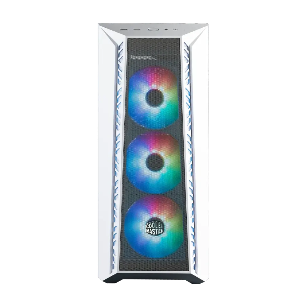 Cooler Master MasterBox 520 Mesh ARGB White E-ATX Mid Tower Case – image 4