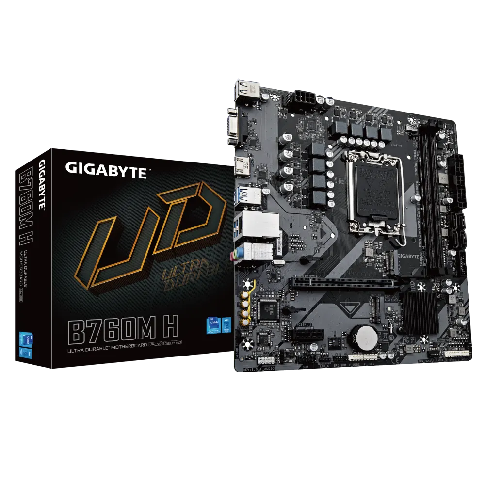 Gigabyte B760M H DDR5 Motherboard