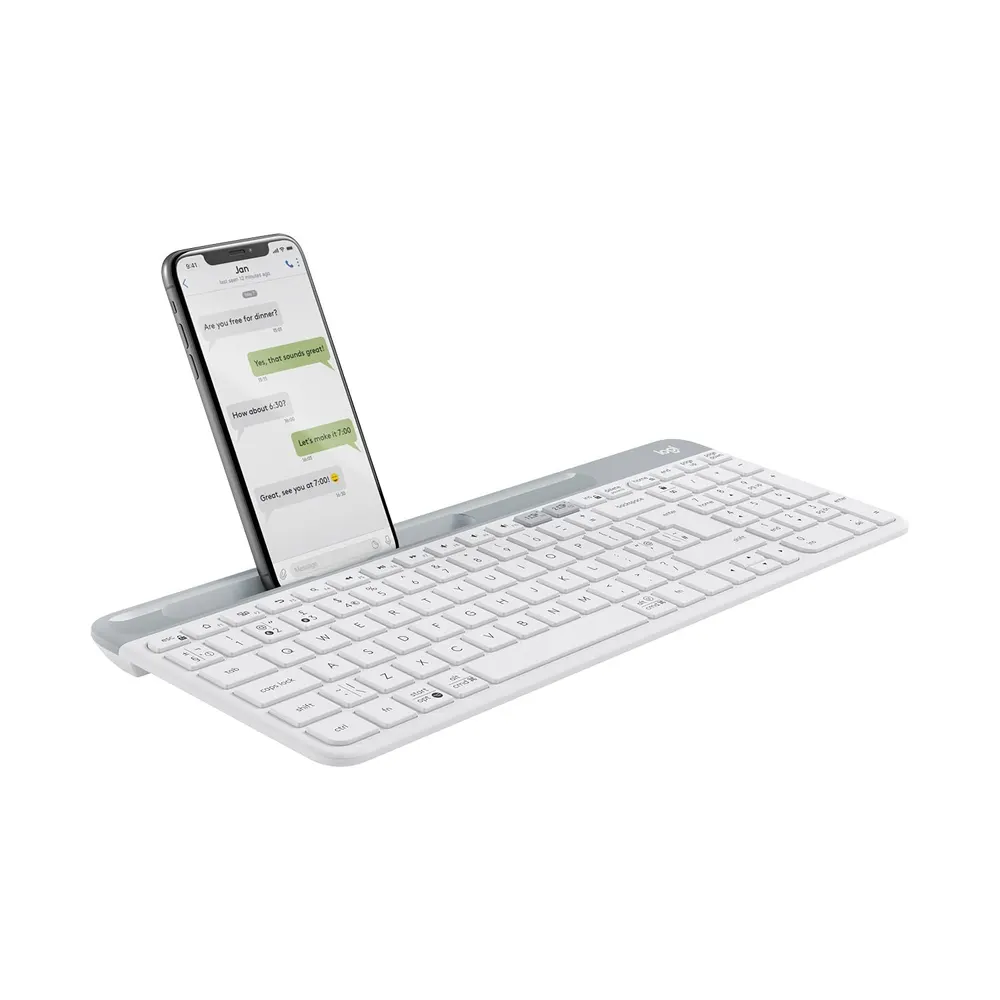 Logitech K580 Slim Multi-Device Wireless Keyboard Bluetooth/Receiver