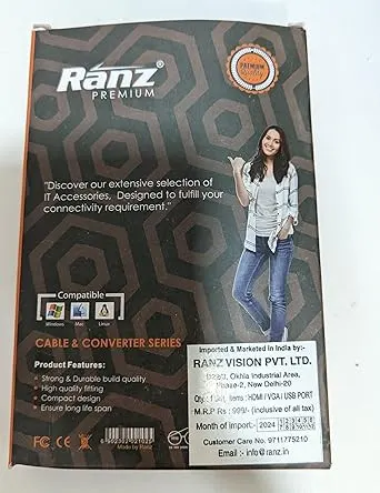 Ranz Type-C to HDMI Cable 1.8 Mtr – image 2
