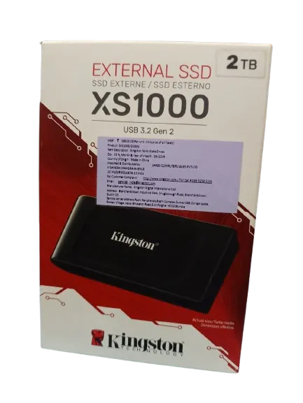 Kingston XS1000 2TB Portable SSD, USB 3.2 Gen 2 – image 4