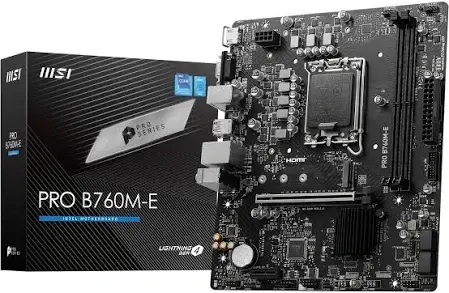 MSI PRO B760M-E DDR5 Motherboard – image 5