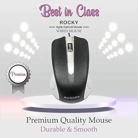 Zebion Rocky Wired USB Mouse – image 3