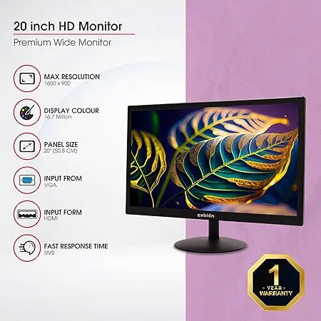 Zebion 20HD 20" LED Monitor – image 2