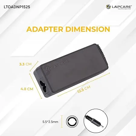 Lapcare Laptop Adapter Toshiba 65W 1525 – image 2