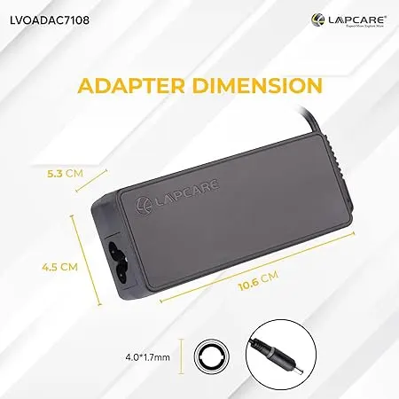 Lapcare Laptop Adapter Lenovo 65W 20V/3.25A (4.0*1.7) 7108 – image 2