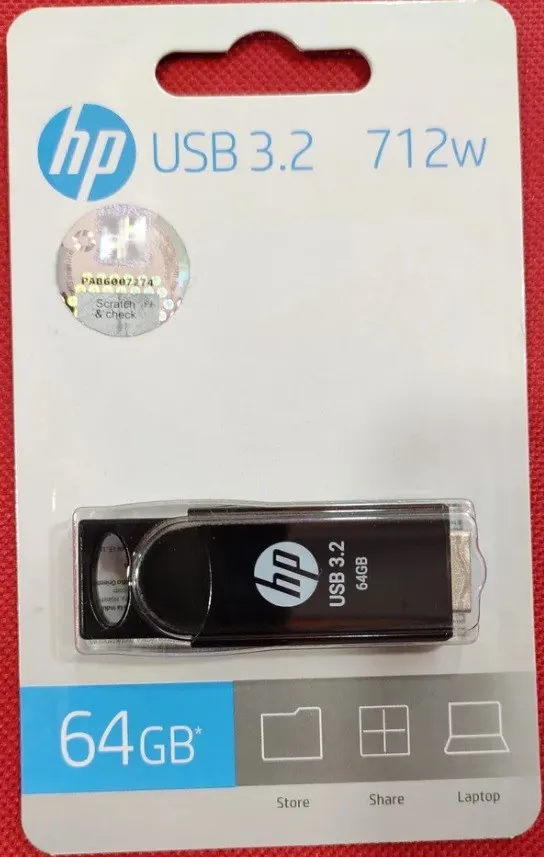 HP 712w 64GB USB 3.2 Pendrive