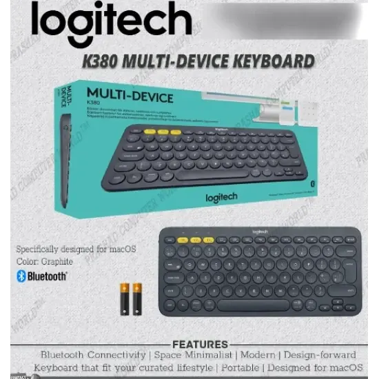 Logitech K380 Wireless Multi-Device Bluetooth Keyboard – image 3