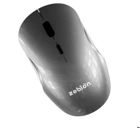 Zebion Connect 3 Bluetooth + Wireless Rechargeable Mouse (White) – image 2