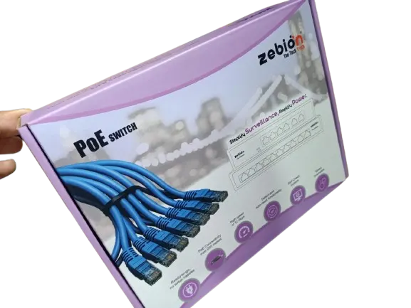 Zebion NOVA40 4+2 Uplink PoE Switch – image 2