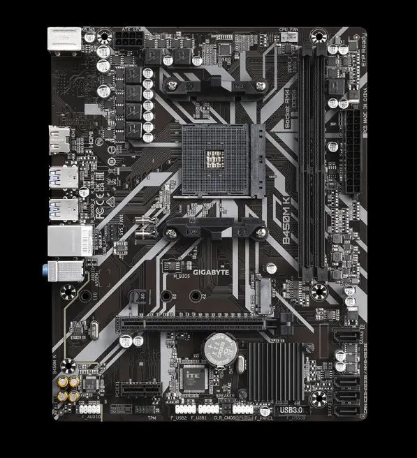Gigabyte B450M K Ultra Durable Motherboard – image 2