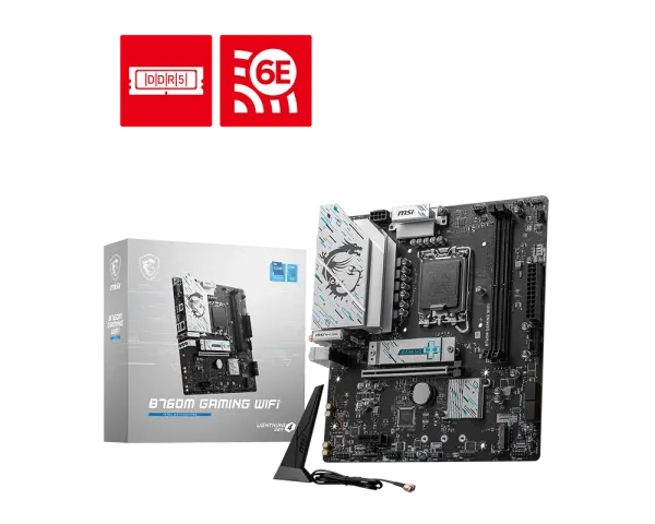 MSI B760M Gaming WiFi DDR5 Micro-ATX Motherboard – image 2