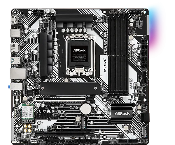 ASRock B760M Pro-A WiFi DDR5 Motherboard – image 3