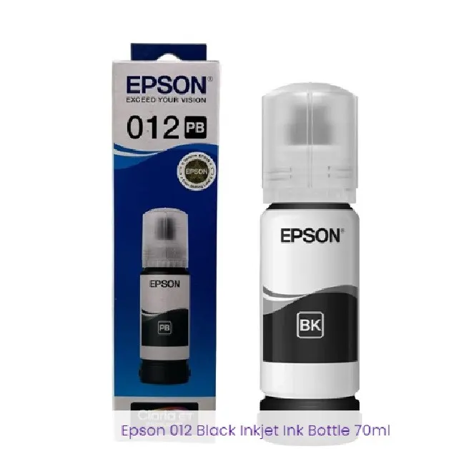 Epson 012 Photo Black Ink Bottle (70 ml)