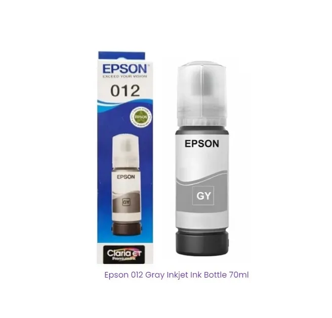 Epson 012 Gray Ink Bottle (70 ml)
