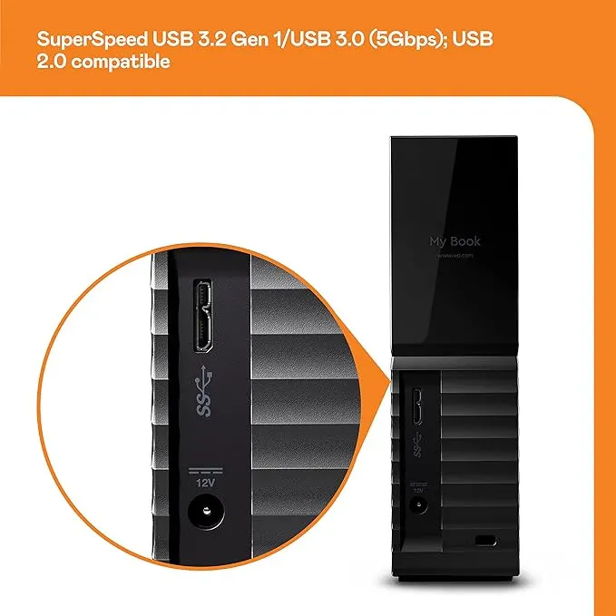 WD External HDD Adapter for 12TB My Book – image 3