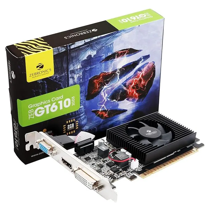 Zebronics ZEB-GT610 2GB Graphics Card