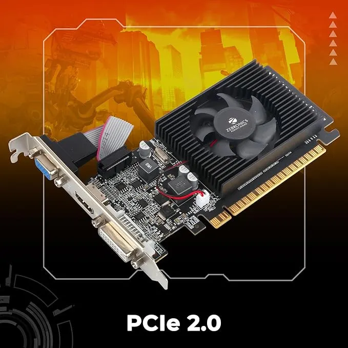 Zebronics ZEB-GT610 2GB Graphics Card – image 2
