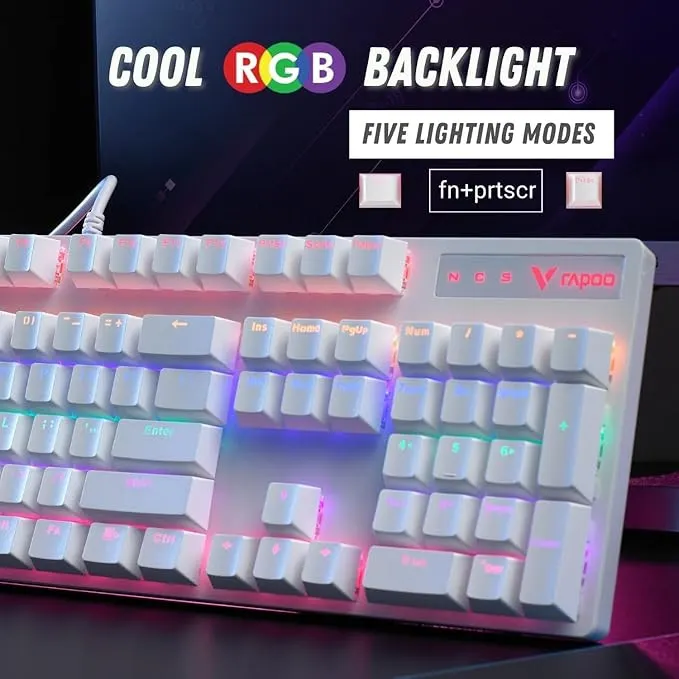 Rapoo V500PRO Gaming Keyboard – image 2
