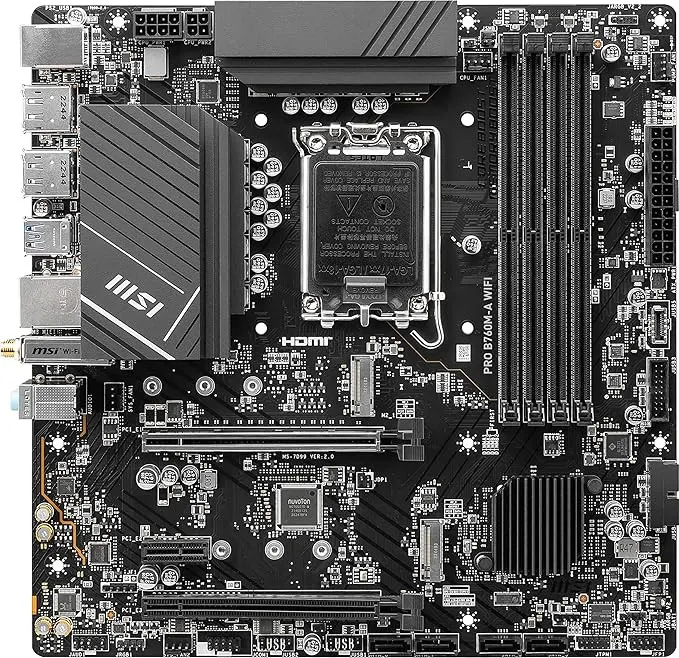 MSI Pro B760M-A WiFi DDR5 – image 2