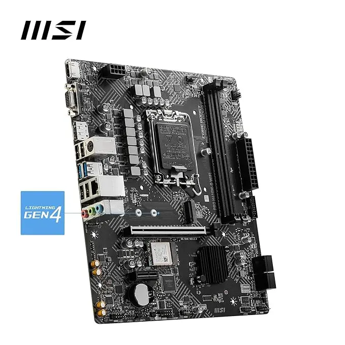 MSI PRO H610M-G WiFi DDR5 Motherboard – image 2