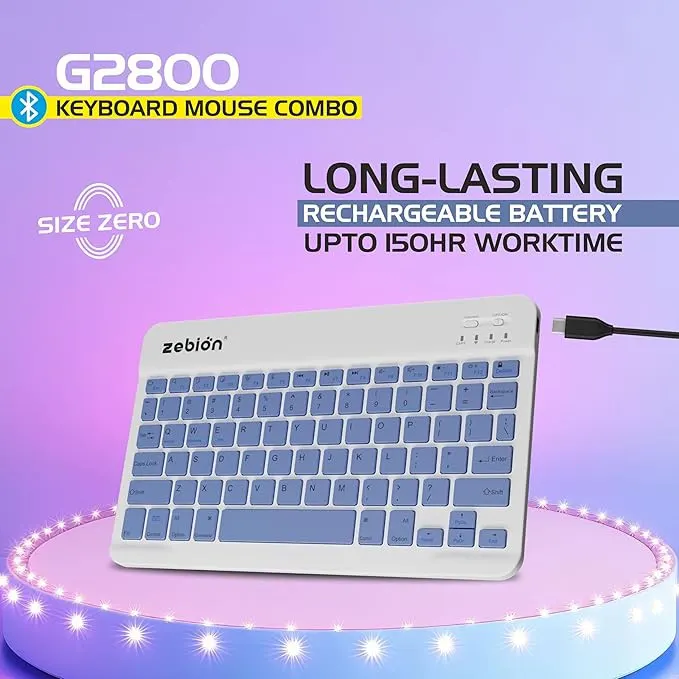 Zebion G2800 Wireless Keyboard and Mouse Combo – image 3