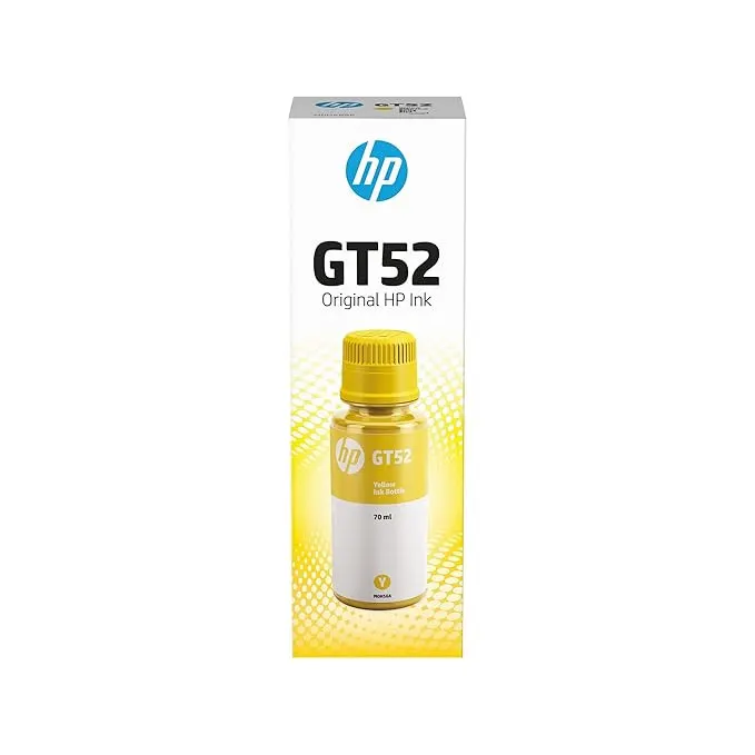HP GT52 Yellow Ink Bottle (70 ml)
