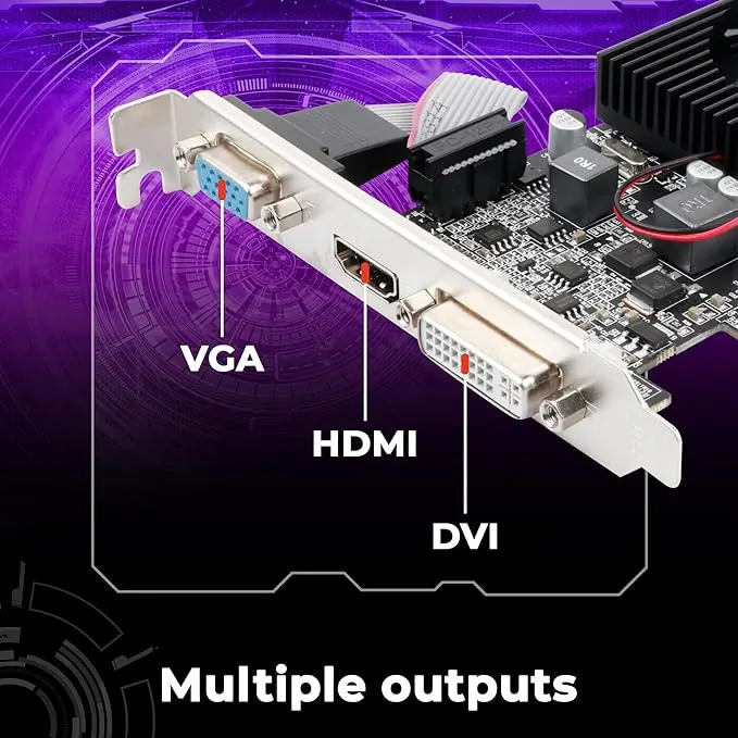 Zebronics ZEB-GT610 2GB Graphics Card – image 3