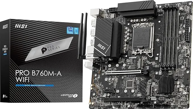 MSI Pro B760M-A WiFi DDR5 – image 3