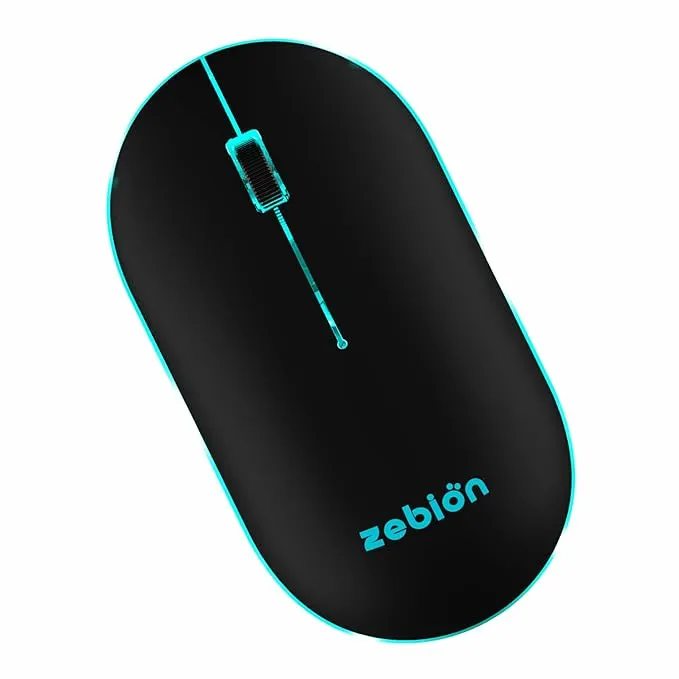 Zebion Connect 2 Bluetooth + Wireless Rechargeable Mouse
