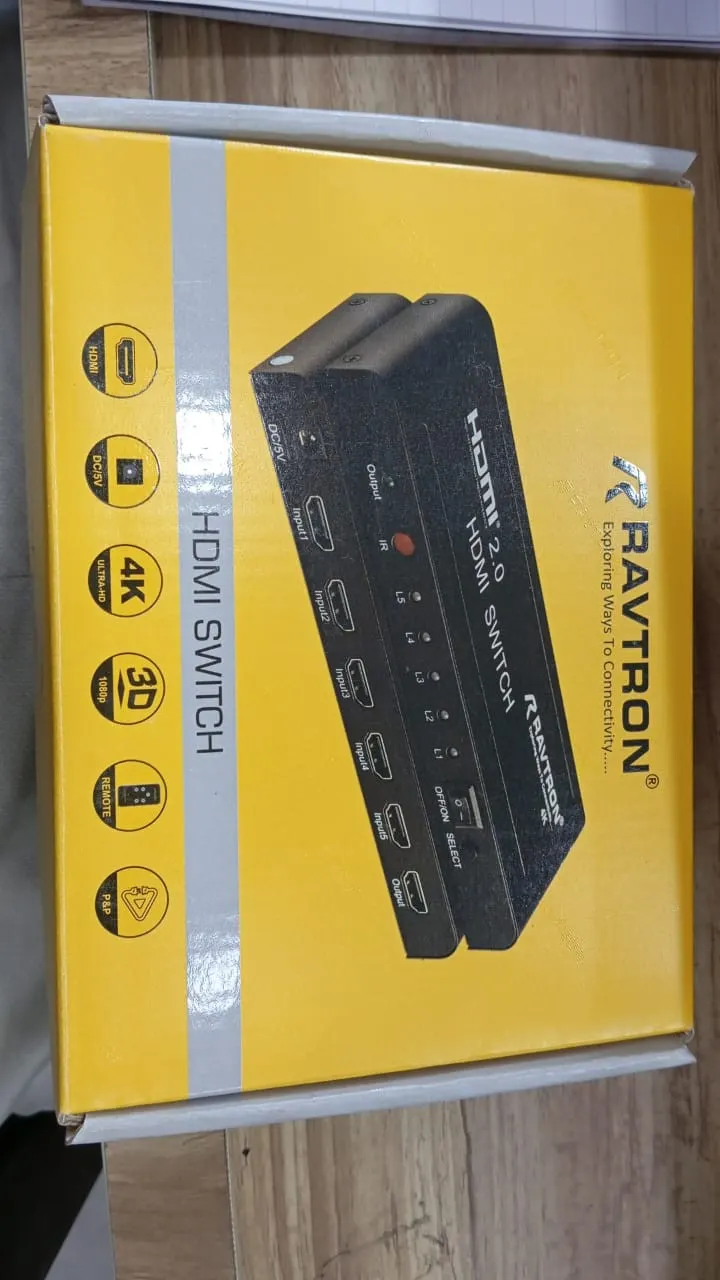 Ravtron 5x1 HDMI Switch RAV15/06XAF06 – image 3