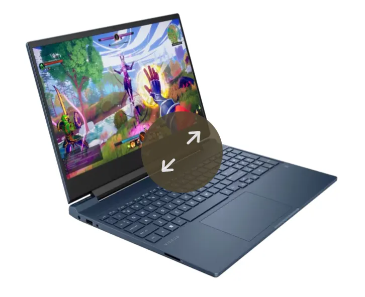 HP Victus 15-fa2191TX Gaming Laptop (Blue) – image 3